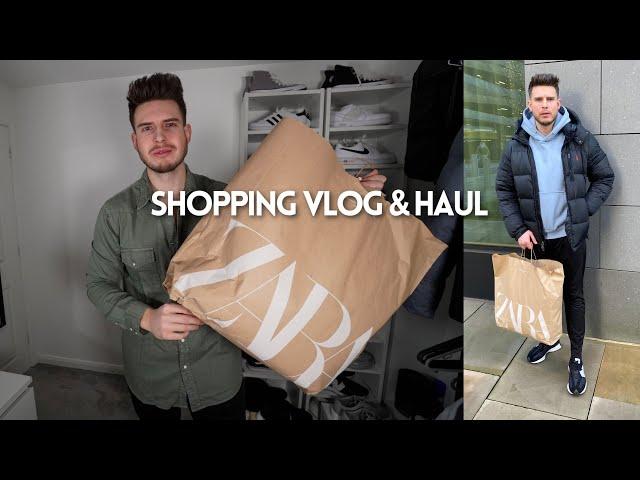 Manchester Shopping Vlog | ZARA Clothing Haul + Try On | January Sales