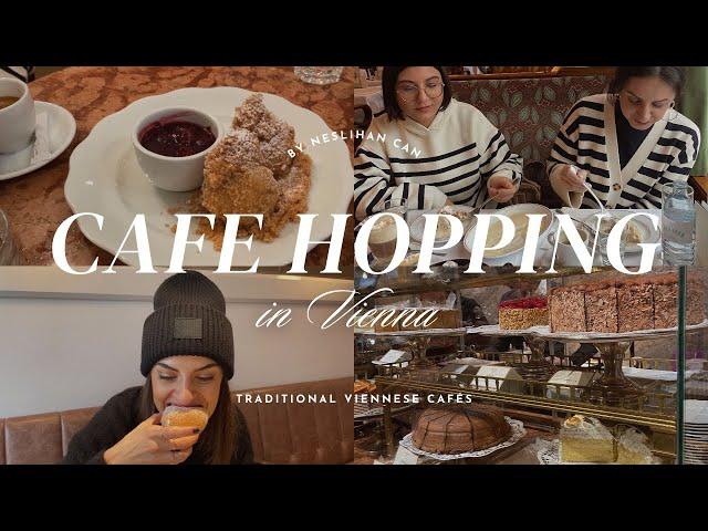 CAFE HOPPING IN VIENNA | Traditional Cafes - Cafe Sacher, Café Central, Demel & best Krapfen