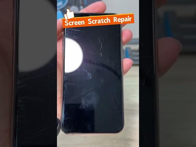 Poliishing machine for iphone screen glass scratches removal #smartphone #tech #repair #automobile