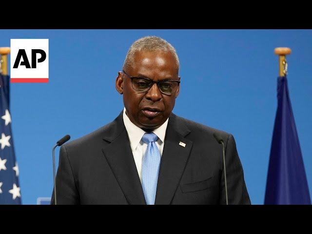 US Defense Secretary Lloyd Austin says 'Putin can end this war today'