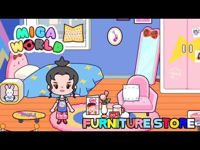 Miga Town: My World - New Location Update A New Furniture Store Open