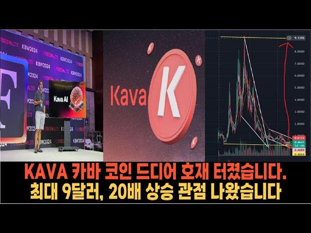 [KAVA 카바 코인 가격 전망] 드디어 호재 터졌습니다. 최대 9달러, 20배 폭등 관점 등장! 실시간 차트 분석으로 급등,유의,소각, 상폐 대응, 매수 매도 가격 목표가 공개!