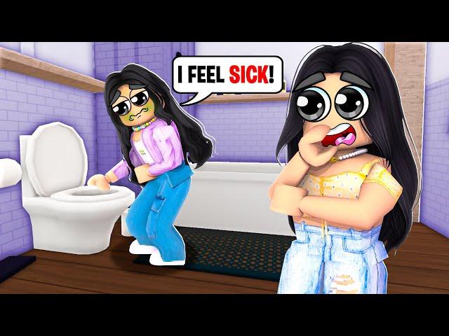 TEEN'S SICK DAY ROUTINE! *SHE HAD A FEVER* (Roblox Bloxburg Roleplay)