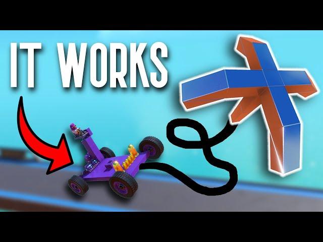 I built a Working GRAPPLING HOOK! | Trailmakers