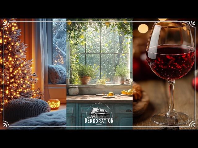 Provençal Bastide Winter Decoration: Rustic Elegance & Nostalgic Charm for the Season