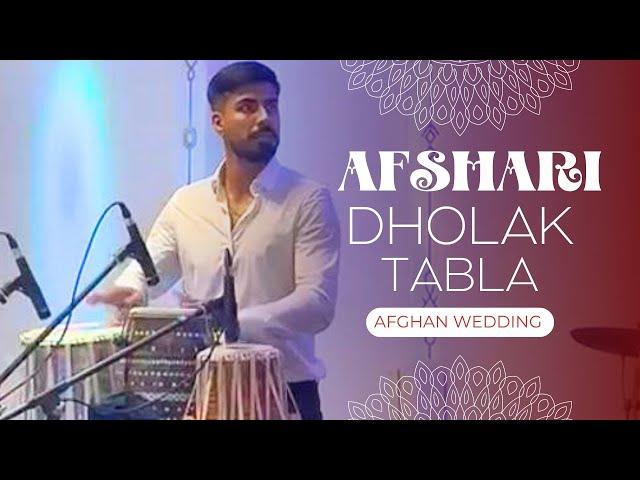 Hojat Rahimi - Mast Afghan Wedding Live Tabla/Dholak ( Shakib Hamdard ) Afshari