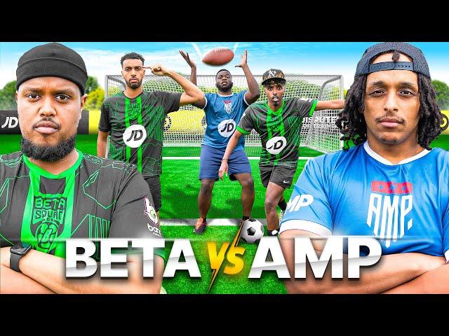 BETA SQUAD VS AMP FOOTBALL CHALLENGES