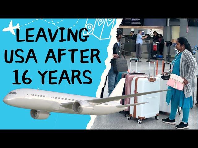 Leaving America After 16 Years! Sainthavi's Lifestyle Vlog