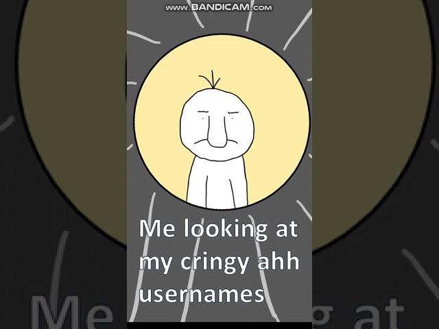 Cringy Usernames #memes #powerpointanimation #klutzykarenanimations