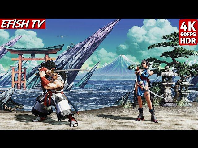 Haohmaru vs Shiki (Hardest AI) - Samurai Shodown