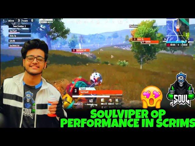 SOULVIPER OP 1V2 | VIPER OP PERFORMANCE IN SCRIMS | SOUL OP PERFORMANCE