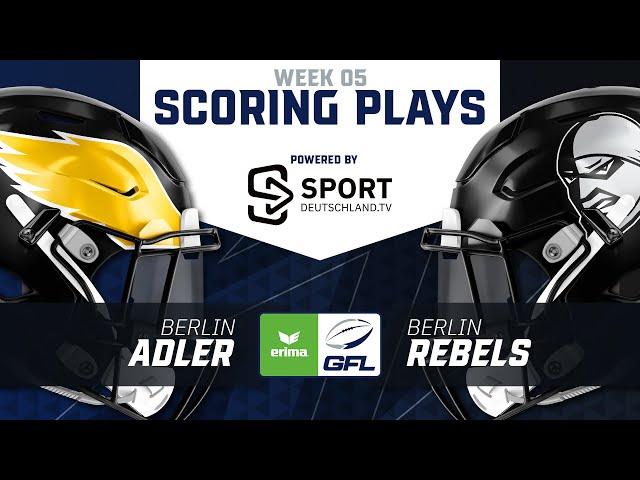 Berlin Adler vs. Berlin Rebels | Highlights - ERIMA GFL, 5. Spieltag | SDTV Football