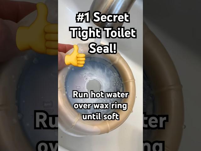  The Best Toilet Wax Ring Sealing Secret Revealed! ️️️