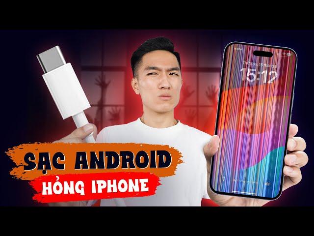 Hỏng iPhone vì… dùng sạc Android - Sự thật là gì?