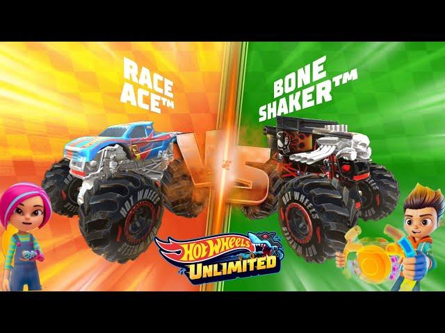 Hot Wheels Unlimited: Monster Trucks & Track Builder! (Kids Racing Game)