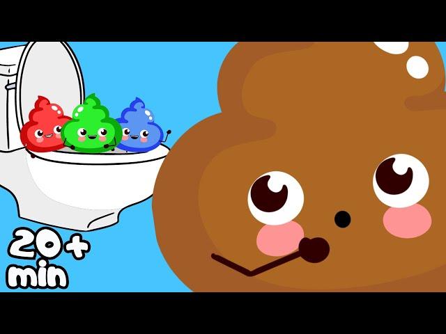 Going Home Poo Poo Song | Silly Healthy Habits Songs From Papa Joel's English