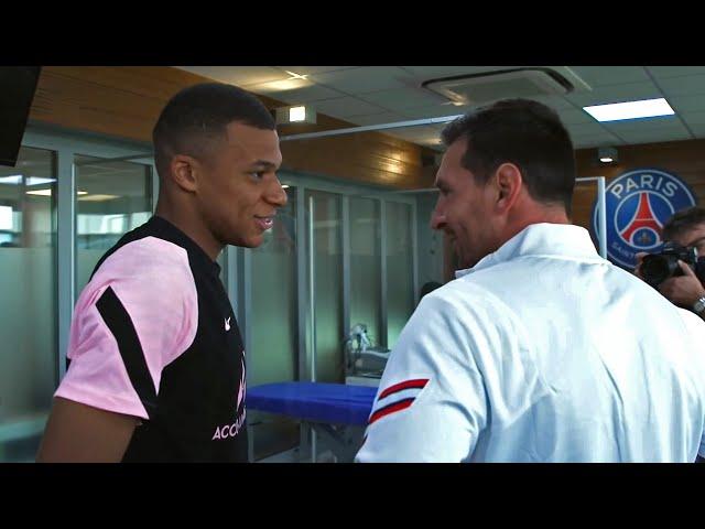 Messi Meets New Team-Mates - First PSG Training Session - Paris Saint-Germain