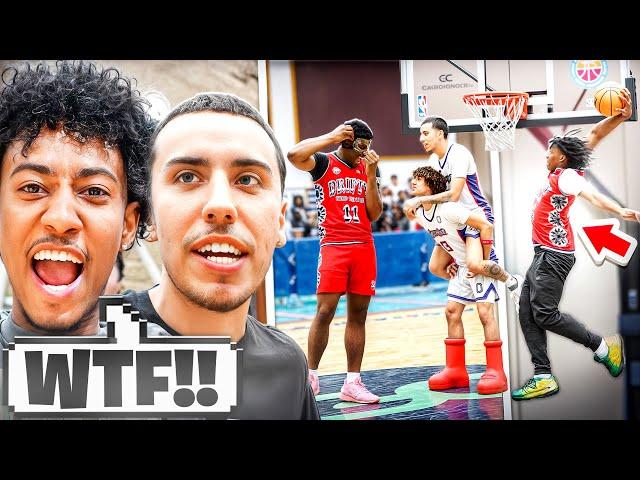 I PLAYED AGAINST THE BIGGEST TROLLS OF AAU BASKETBALL GREMLIN UNIVERSITY & I LACED UP!
