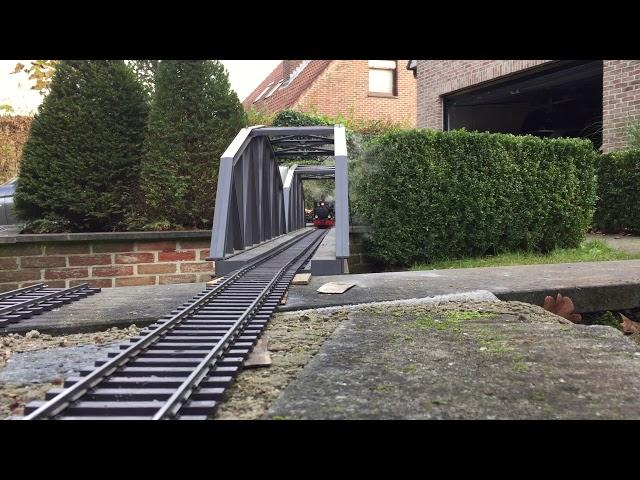 Gartenbahn Echtdampf Brückenbau