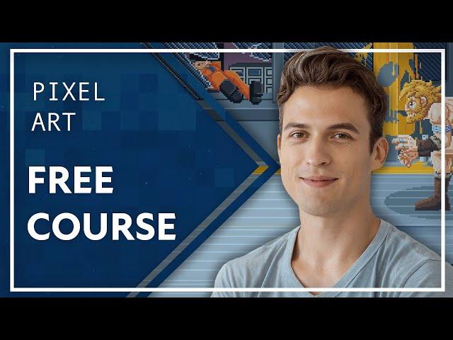 Free Pixel Art Course for Beginners (Digital Illustration Tutorial)