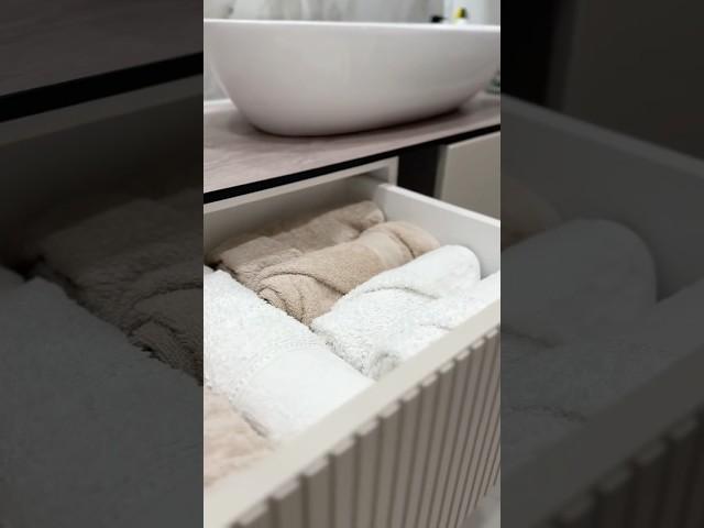 Полотенца . Как хранить и складывать ?! #порядоквшкафу #полотенца #порядоквдоме #home #дом