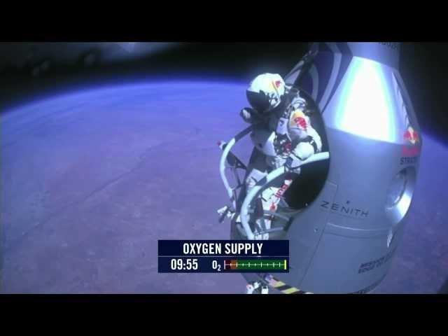 Felix Baumgartner Space Jump World Record 2012 Full HD 1080p [FULL]