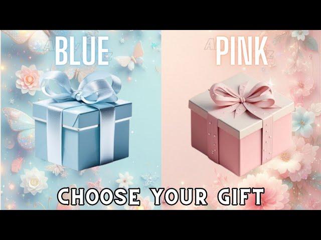 Choose your gift ||2 gift box challenge|Pink & Blue #giftboxchallenge#chooseyourgift #pinkvsblue