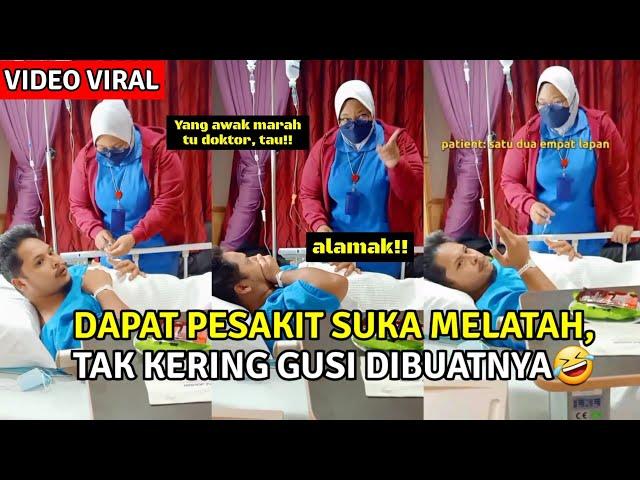 GELAGAT PESAKlT MELATAH DEPAN DOKT0R BUAT MISI BERDEKAH SAMA