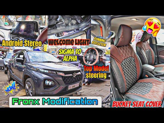 2024 BEST Modification in FRONX Fronx Modification  Ultimate Modified FRONX At Autohood 