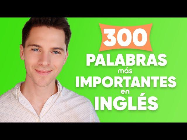 Las palabras más importantes en inglés para principiantes