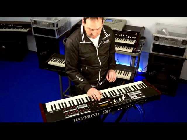 Hammond SK1-73 introduction by Michael Falkenstein, Hammond-Germany