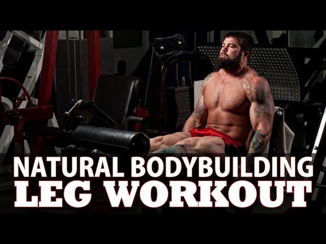 Natural Bodybuilding Leg Workout w/ Natural Champion John Hansen