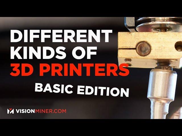 Different Kinds of 3D Printers [BASIC EDITION] FDM, SLA, SLS