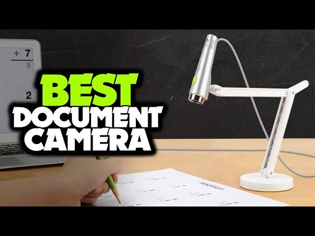 TOP 6: Best Document Camera [2022] - For Online Teaching!