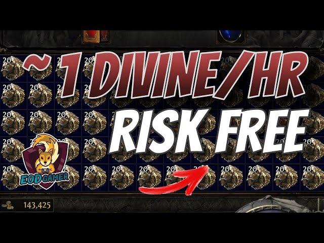 1 Divine/Hour Farm Strategy in Path of Exile 2 (Risk-Free Currency Farm POE2)