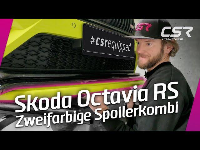 Frontspoiler Addon für den Skoda Octavia 4 RSㅣCSR-Automotive