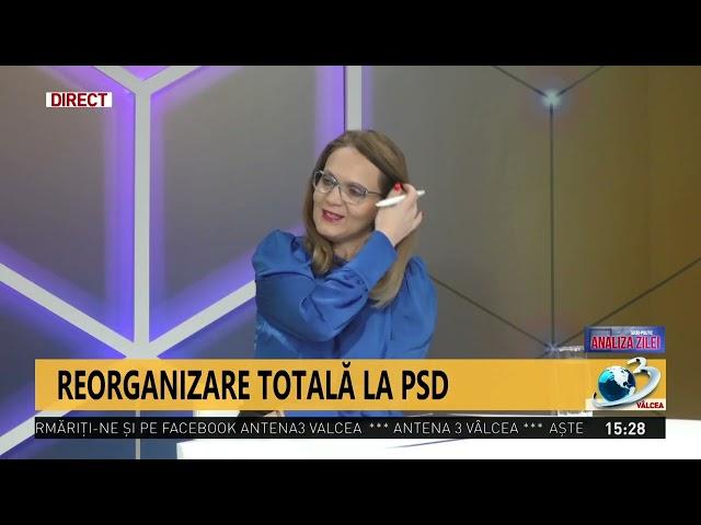 ANALIZA ZILEI la Antena 3 Vâlcea 29 noiembrie 2022. Constantin Rădulescu - președinte C.J. Vâlcea