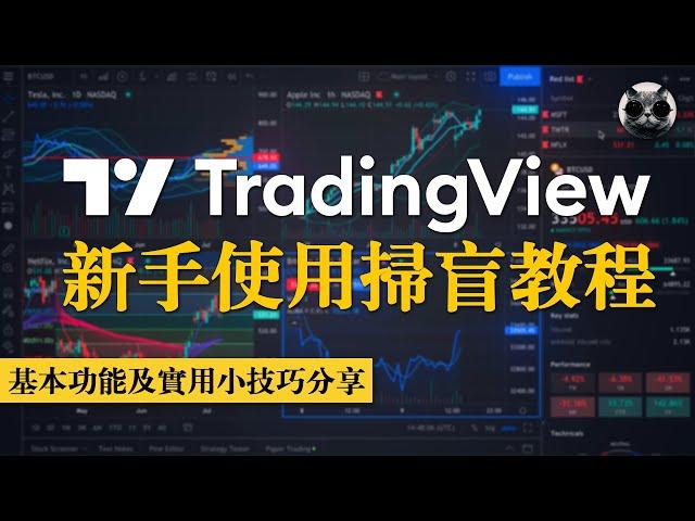 交易看盤神器TradingView新手使用掃盲教程，基本功能及實用小技巧分享 | 老貓與指標