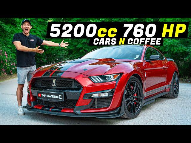 ΒΟΛΤΑ ΜΕ ΤΗΝ ΚΟΜΠΡΑ ΤΩΝ 760 ΙΠΠΩΝ | Cars N Coffee S3 E3