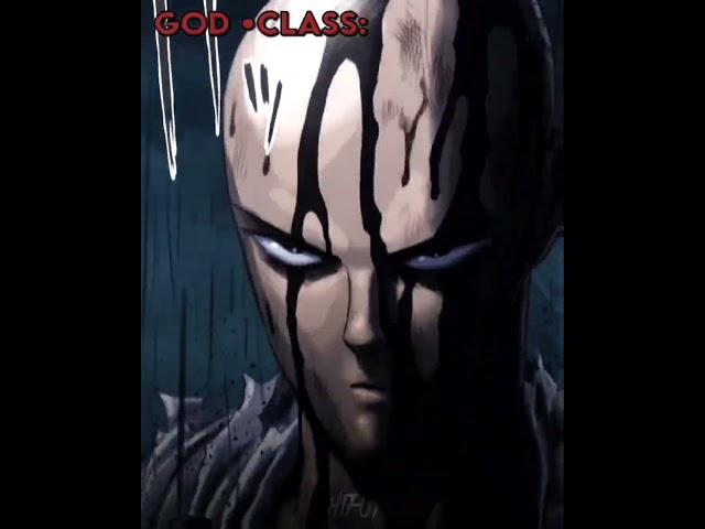 S- CLASS VS GOD CLASS  EDIT #onepunchman #youtubeshorts