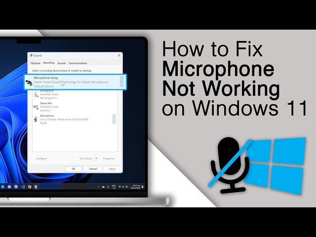 Fix Microphone Not Working on Windows 11! [2024]