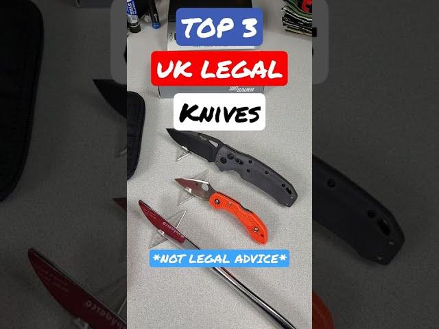 TOP 3 UK LEGAL KNIVES! /s #humor #shorts #youtubeshorts #edc #knife