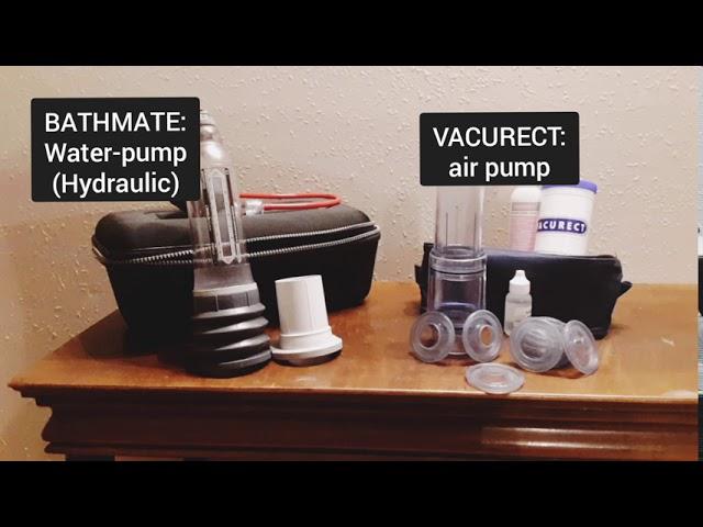 Vacurect vs Bathmate Penis Pumps: User Review and Comparison