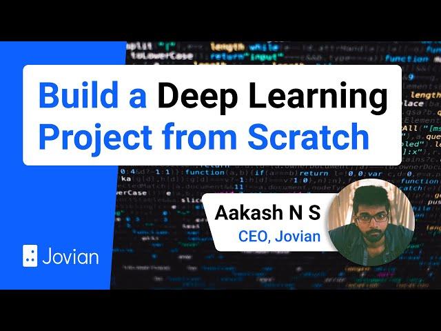 Build a Deep Learning Project with Python & PyTorch From Scratch | Hands-on Tutorial