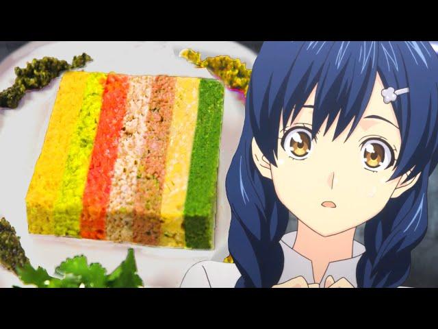 We made the HARDEST Food Wars Recipe - RAINBOW TERRINE! | Feast of Fiction