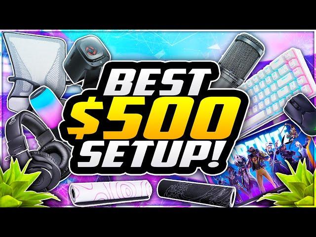 ULTIMATE $500 Budget Gaming Setup!  BEST Gaming Setup Under $500! [2023]