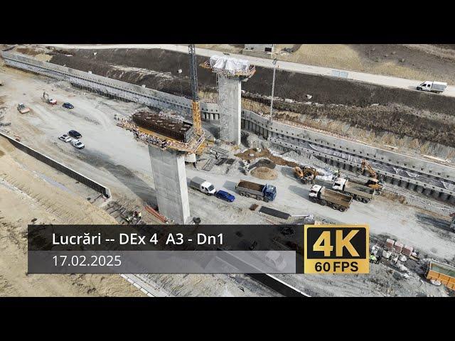 Lucrări DEx 4 Legătura A3 - DN1 Tureni 17.02.2025