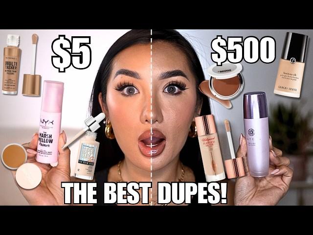 FULL FACE OF VIRAL TIKTOK MAKEUP DUPES!