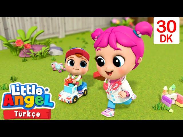  Can Bebek Doktor Oldu  | Eğlenceli ve Öğretici Çocuk Şarkıları | Little Angel Türkçe