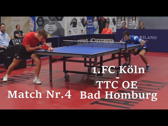 A.Rassenfosse(2349TTR) : R.Sipos(2382TTR) | 1. FC Köln : TTC OE Bad Homburg 1987